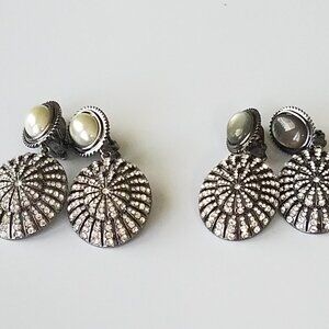 Nicholas Liu 2 pairs of snap on earrings